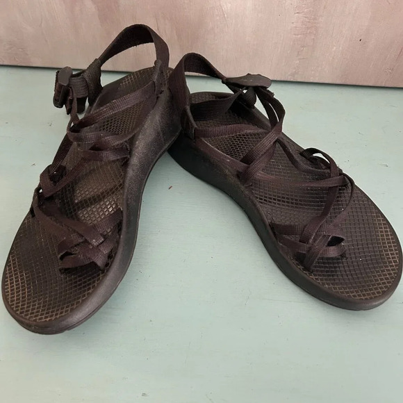 Chaco ZX1 Women Size 10 Cloud Dual Adjustable Straps Cushioned Sandal GORP Beach - Picture 2 of 9